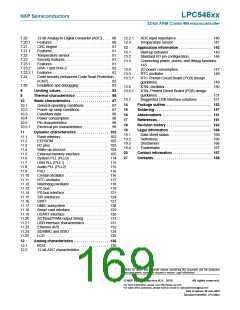 浏览型号LPC54616J512BD100的Datasheet PDF文件第169页