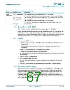 浏览型号LPC54616J512BD100的Datasheet PDF文件第67页