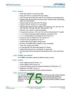 浏览型号LPC54616J512BD100的Datasheet PDF文件第75页