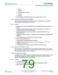 浏览型号LPC54616J512BD100的Datasheet PDF文件第79页