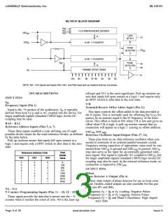 浏览型号ML145156-6P的Datasheet PDF文件第3页