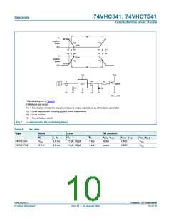 浏览型号74VHCT541的Datasheet PDF文件第10页