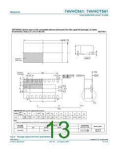 浏览型号74VHCT541的Datasheet PDF文件第13页