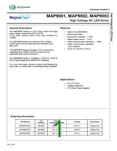 浏览型号MAP9001的Datasheet PDF文件第1页