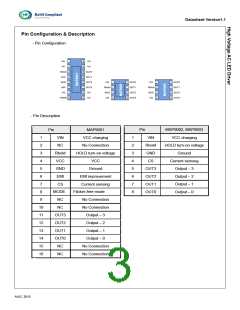 浏览型号MAP9001的Datasheet PDF文件第3页