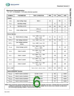 浏览型号MAP9001的Datasheet PDF文件第6页
