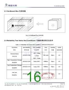 浏览型号RT-C13A-W3ET0412-P5的Datasheet PDF文件第16页