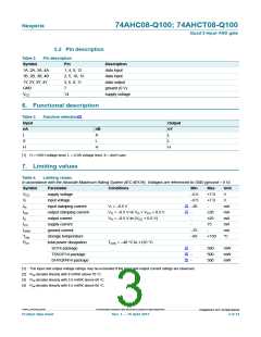 浏览型号74AHC08PW-Q100的Datasheet PDF文件第3页