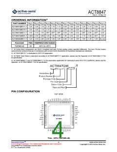 浏览型号ACT8847_14的Datasheet PDF文件第4页