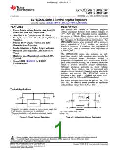 浏览型号LM79L12ACMX/NOPB的Datasheet PDF文件第1页