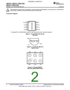 浏览型号LM79L12ACMX/NOPB的Datasheet PDF文件第2页