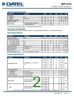 浏览型号QBR101S28-2.1的Datasheet PDF文件第2页