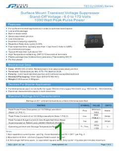 浏览型号TECC150A的Datasheet PDF文件第1页