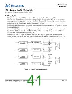 浏览型号ALC5642R-VF-CGT的Datasheet PDF文件第41页