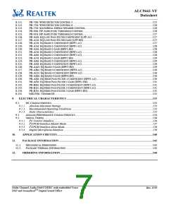 浏览型号ALC5642R-VF-CGT的Datasheet PDF文件第7页