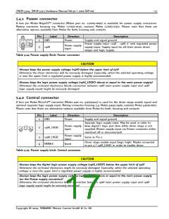 浏览型号TMCM-3314的Datasheet PDF文件第17页
