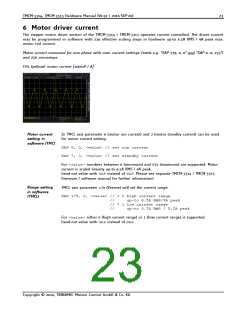 浏览型号TMCM-3314的Datasheet PDF文件第23页