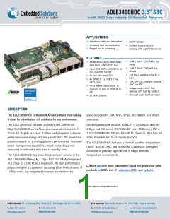 浏览型号ADLE3800HDC的Datasheet PDF文件第1页