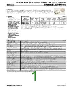 浏览型号BLA05-05S30的Datasheet PDF文件第1页
