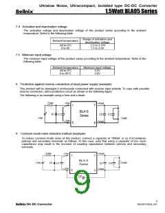 浏览型号BLA05-05S30的Datasheet PDF文件第9页