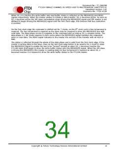 浏览型号FT232HQ-xxxx的Datasheet PDF文件第34页