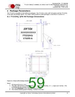 浏览型号FT232HQ-xxxx的Datasheet PDF文件第59页