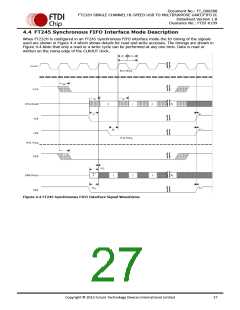 浏览型号FT232HL-TRAY的Datasheet PDF文件第27页
