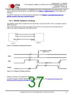 浏览型号FT232HL-TRAY的Datasheet PDF文件第37页
