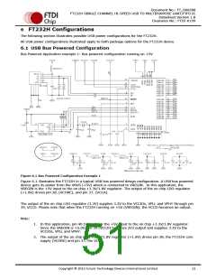 浏览型号FT232HL-TRAY的Datasheet PDF文件第51页