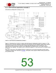 浏览型号FT232HL-TRAY的Datasheet PDF文件第53页