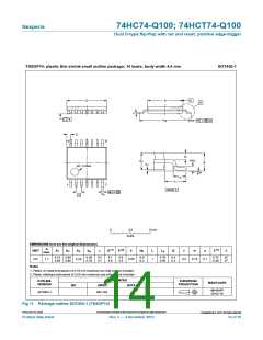 浏览型号74HC74-Q100的Datasheet PDF文件第14页