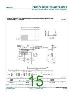 浏览型号74HC74-Q100的Datasheet PDF文件第15页