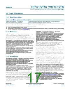 浏览型号74HC74-Q100的Datasheet PDF文件第17页