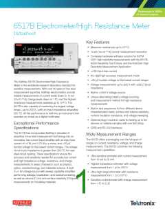 浏览型号6517B-3Y-EW-STD的Datasheet PDF文件第1页