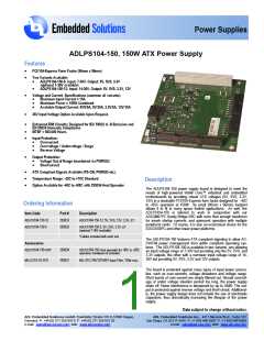 浏览型号ADLPS104-150-HSP的Datasheet PDF文件第1页