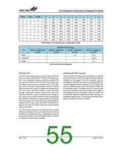 浏览型号HT37B90的Datasheet PDF文件第55页