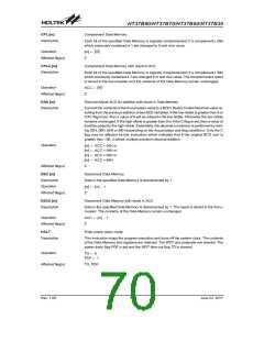 浏览型号HT37B90的Datasheet PDF文件第70页
