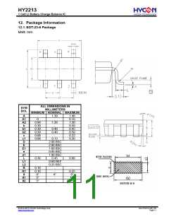 浏览型号HY2213-CB3A的Datasheet PDF文件第11页
