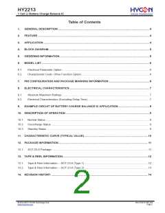 浏览型号HY2213-CB3A的Datasheet PDF文件第2页