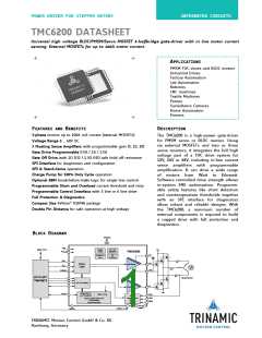 浏览型号TMC6200的Datasheet PDF文件第1页