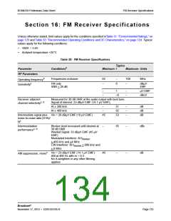 浏览型号BCM4339XKWBGT的Datasheet PDF文件第134页