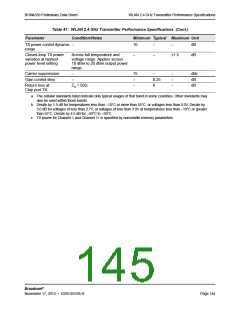 浏览型号BCM4339XKWBGT的Datasheet PDF文件第145页
