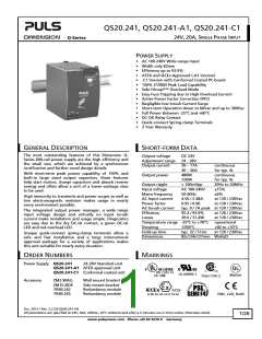 浏览型号QS20.241-C1的Datasheet PDF文件第1页