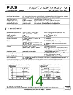 浏览型号QS20.241-C1的Datasheet PDF文件第14页