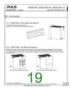 浏览型号QS20.241-C1的Datasheet PDF文件第19页