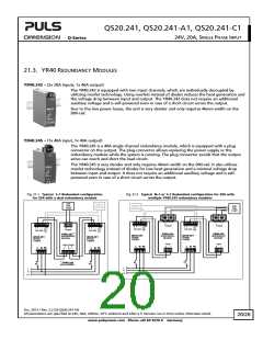 浏览型号QS20.241-C1的Datasheet PDF文件第20页