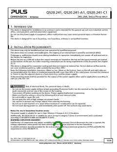 浏览型号QS20.241-C1的Datasheet PDF文件第3页