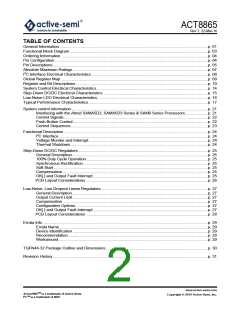 浏览型号ACT8865_16的Datasheet PDF文件第2页