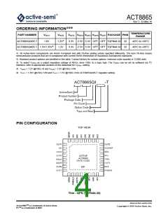 浏览型号ACT8865_16的Datasheet PDF文件第4页