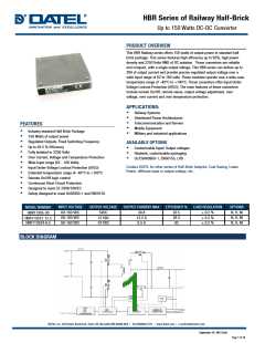 浏览型号HBR113S24-6.5的Datasheet PDF文件第1页